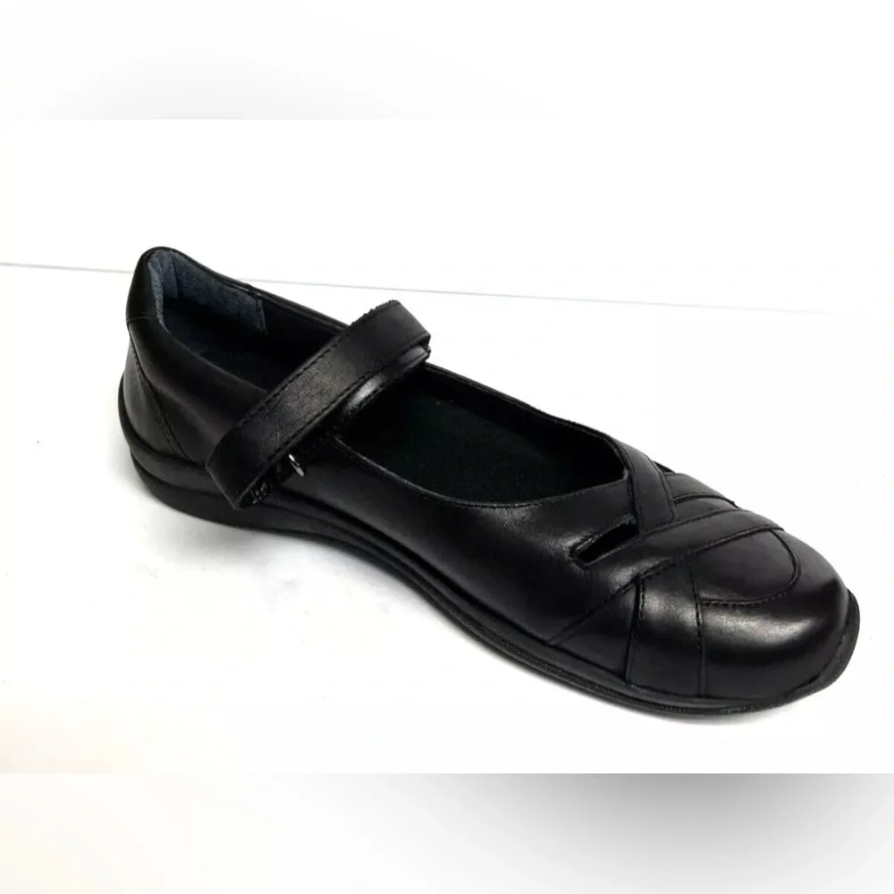 David Tate Womens Sonoma Flat Black Size 8.5 M